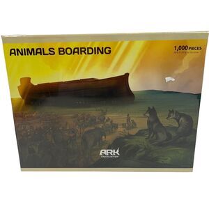 Ark Encounter Animals Boarding 1000 Piece Jigsaw Puzzle Noah’s Ark Bible God NEW